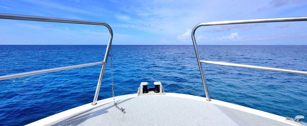 boat on the ocean